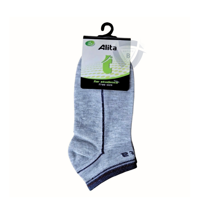 Vớ (tất) ATINTA học sinh / văn phòng cổ ngắn AL001 freesize nam nữ - Vớ cotton Nam Thành khử mùi hiệu quả