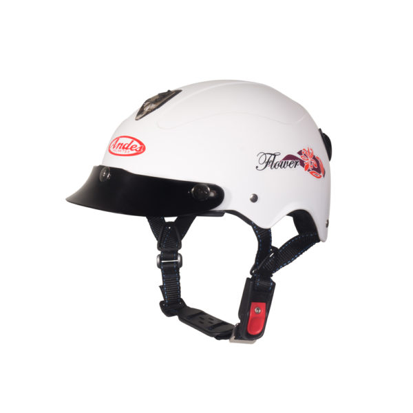 Mũ Bảo Hiểm Nửa Đầu Andes 3S108M-Bóng