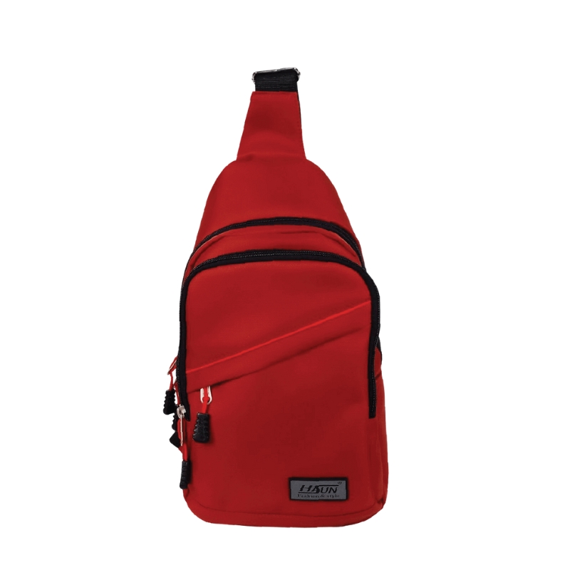 Túi đeo chéo 1 quai HASUN 626 năng động, nhiều ngăn, nhỏ gọn, siêu nhẹ, trượt nước, độ bền cao - BH dài hạn