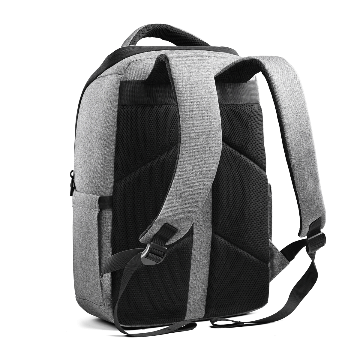 Balo laptop 15.6 inch KINGBAG Antony - Nhiều ngăn, nắp U zip, dung tích 20L, tối giản, gọn nhẹ, trượt nước