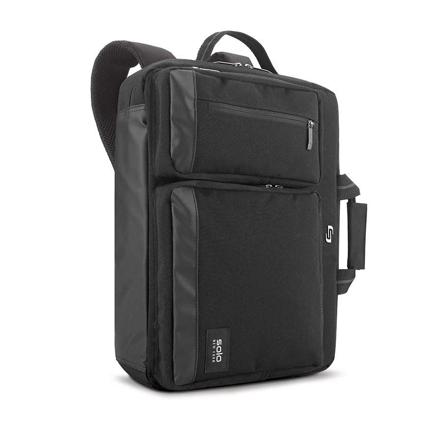 Balo / Túi Xách Laptop SOLO Downtown Duane Hybrid Black 15.6 inch