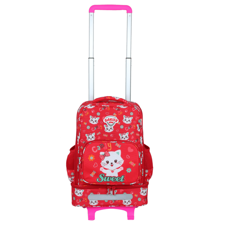 Balo Cần Kéo Học Sinh Thời Trang SAKOS KIDS MOVIL - BH Dài Hạn