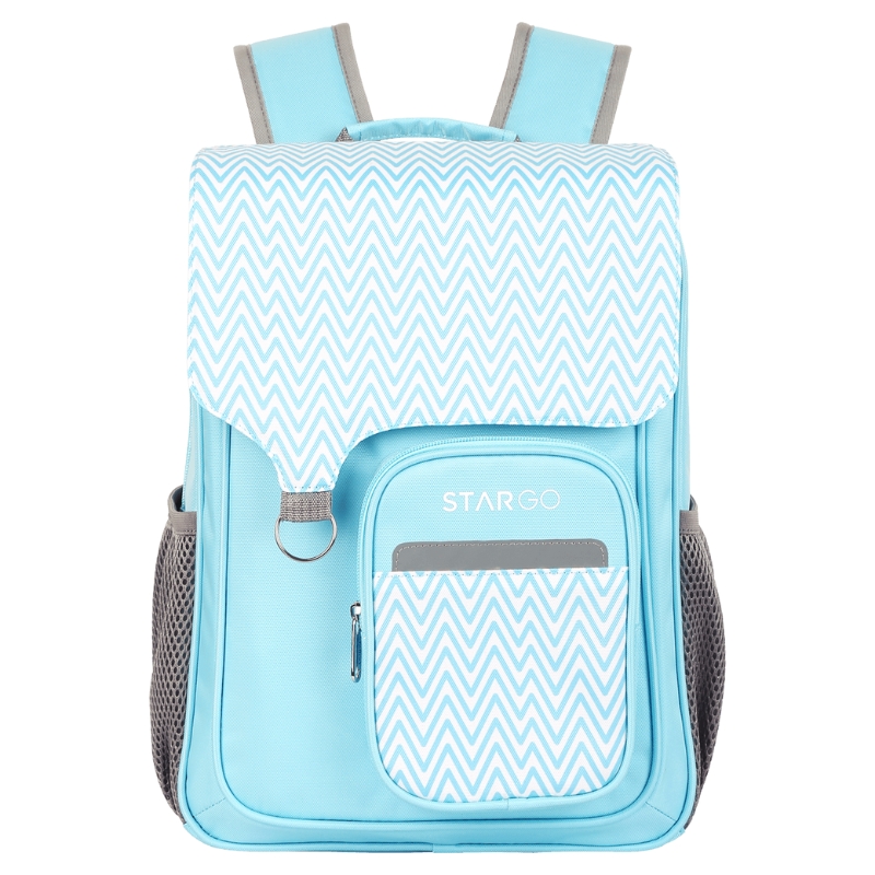 Balo học sinh STARGO Brili cho bé tiểu học lớp 3 4 5 - Nhẹ, chống gù, đai trợ lực, đứng form, đồ họa tươi sáng