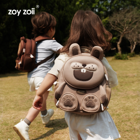 Balo đi học cho bé Zoy Zoii Forest animal backpack cho bé trai, bé gái mầm non Mã B38