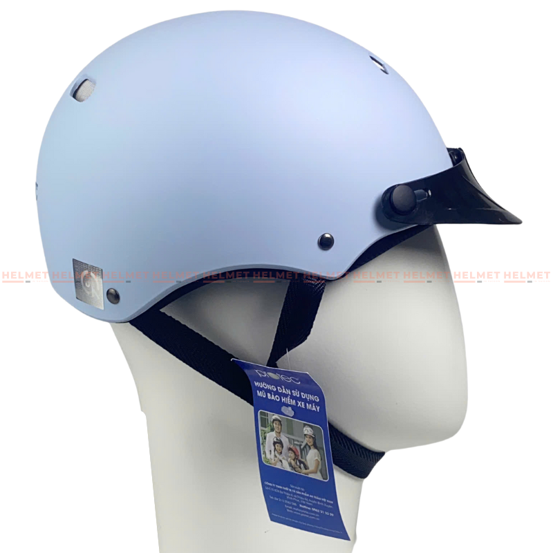 Mũ bảo hiểm 1/2 đầu PROTEC Kitty an toàn, gọn nhẹ - Có khe thông gió, chống va đập - MBH nửa đầu