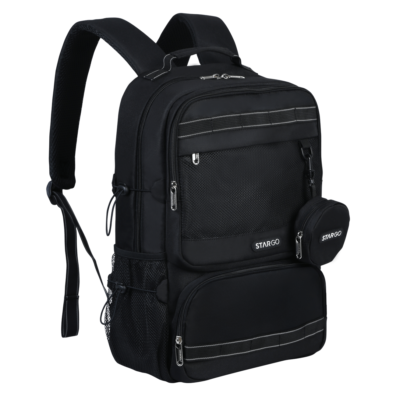 Balo laptop 15.6 inch STARGO Nerio - Siêu nhẹ, đứng form, nhiều ngăn khoa học, trượt nước, bền bỉ, hiện đại