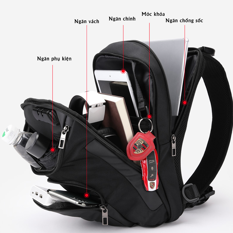 Túi Đeo Chéo Chống Nước REEYEE RY217B