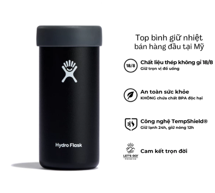Ly giữ lạnh Hydro Flask 12 Oz Slim Cooler Cup