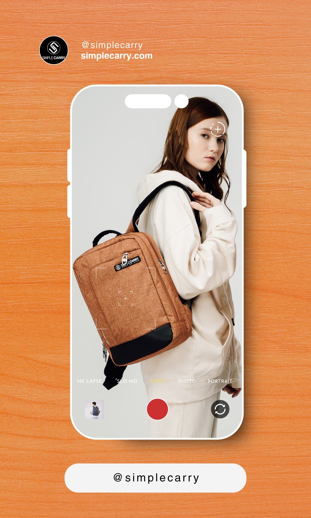 Balo Laptop 13 inch SimpleCarry M-City