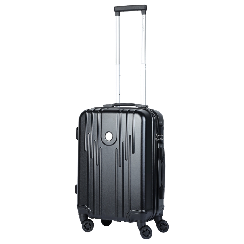 Vali kéo nhựa STARGO Brillant size M ký gửi 24 inch, khóa 3 số, có móc treo, vách ngăn chống đổ, đai chữ X