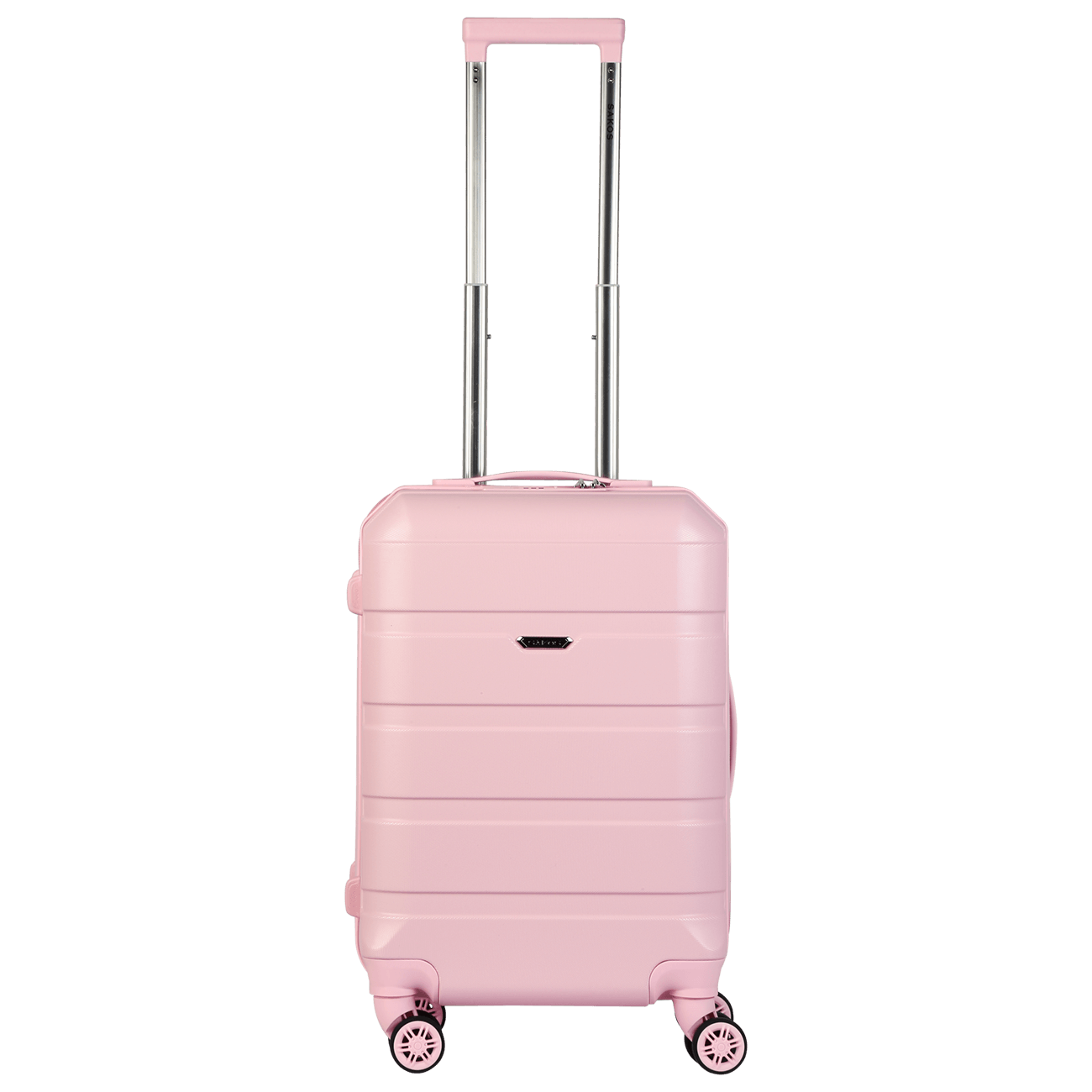 Vali kéo nhựa SAKOS Avenir size S xách tay 20 inch có ngăn nới rộng - Cổng sạc USB - Khóa TSA