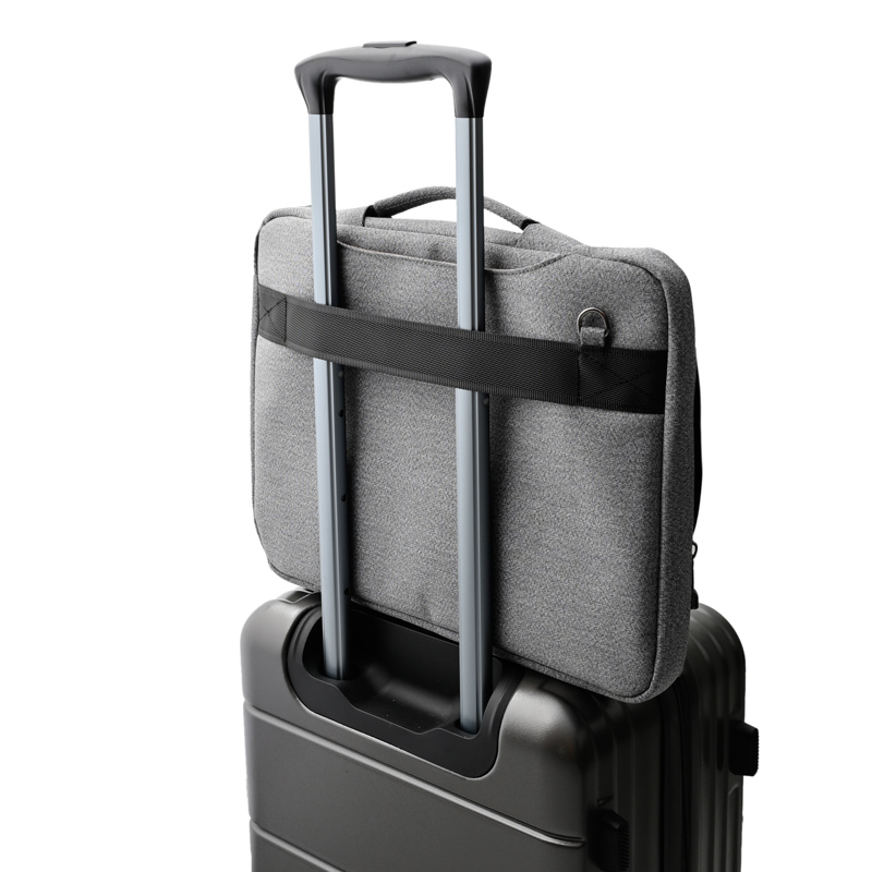 Túi chống sốc laptop 15.6 inch MR VUI 012 siêu nhẹ có dây đeo, vải trượt nước - Màu đen, xanh navy, xám