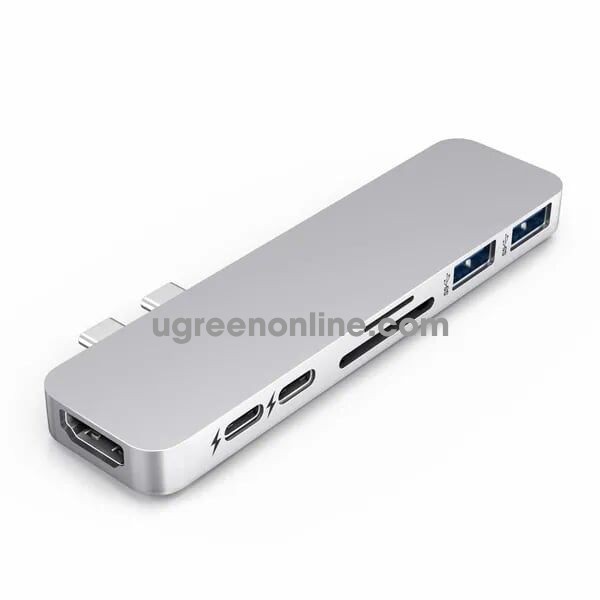 Cổng chuyển HyperDrive PRO 8-IN-2 Hub cho USB-C MacBook Pro/Air - GN28D