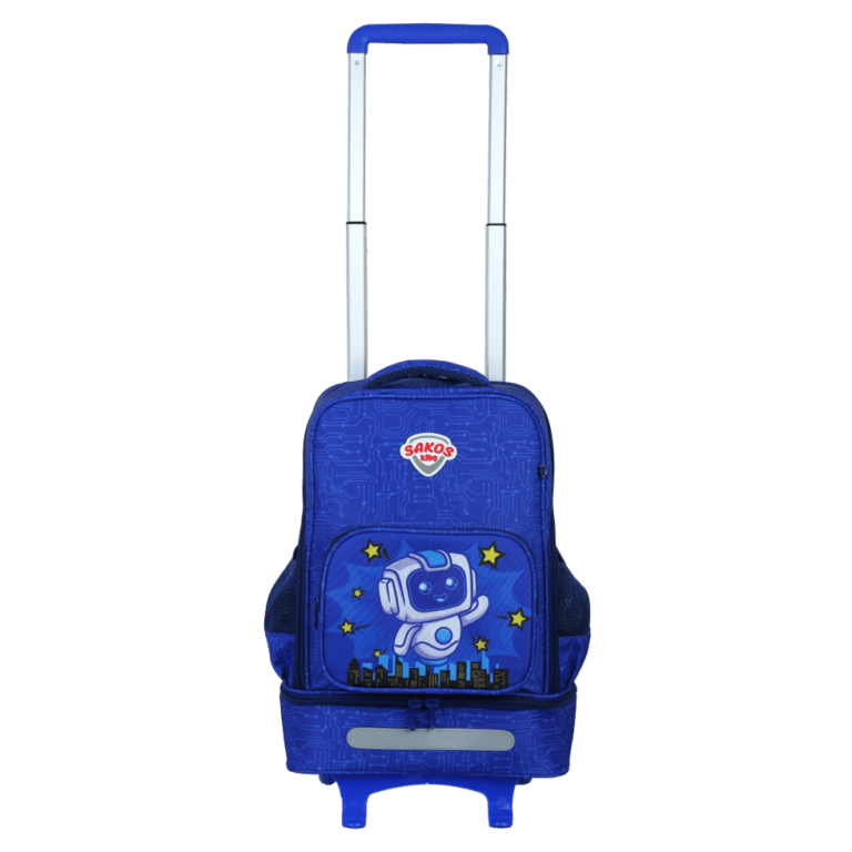 Balo Cần Kéo Học Sinh Thời Trang SAKOS KIDS MOVIL - BH Dài Hạn