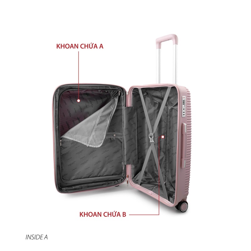 Vali Nhựa 20 inch MR VUI 213