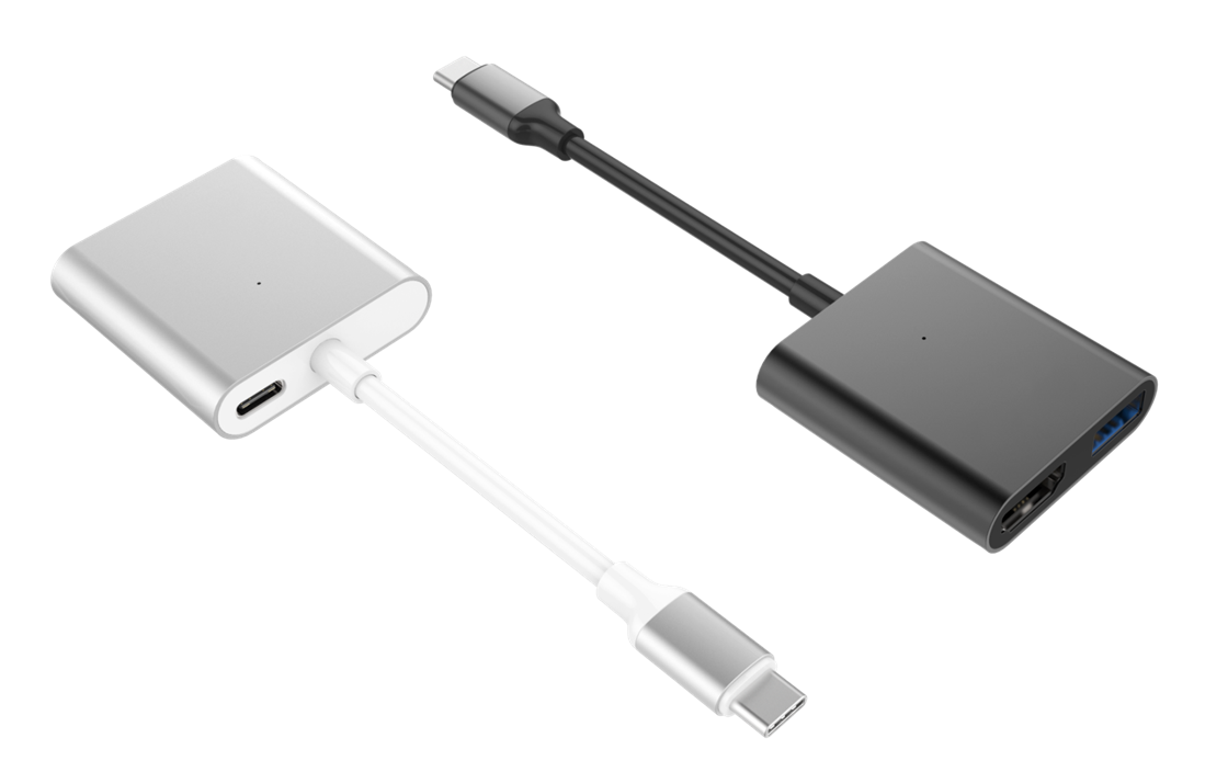 Cổng Chuyển HYPERDRIVE 4K HDMI 3-in-1 USB-C Hub For Macbook, ipad, surface, pc /Iphone 15 pro – HD259A
