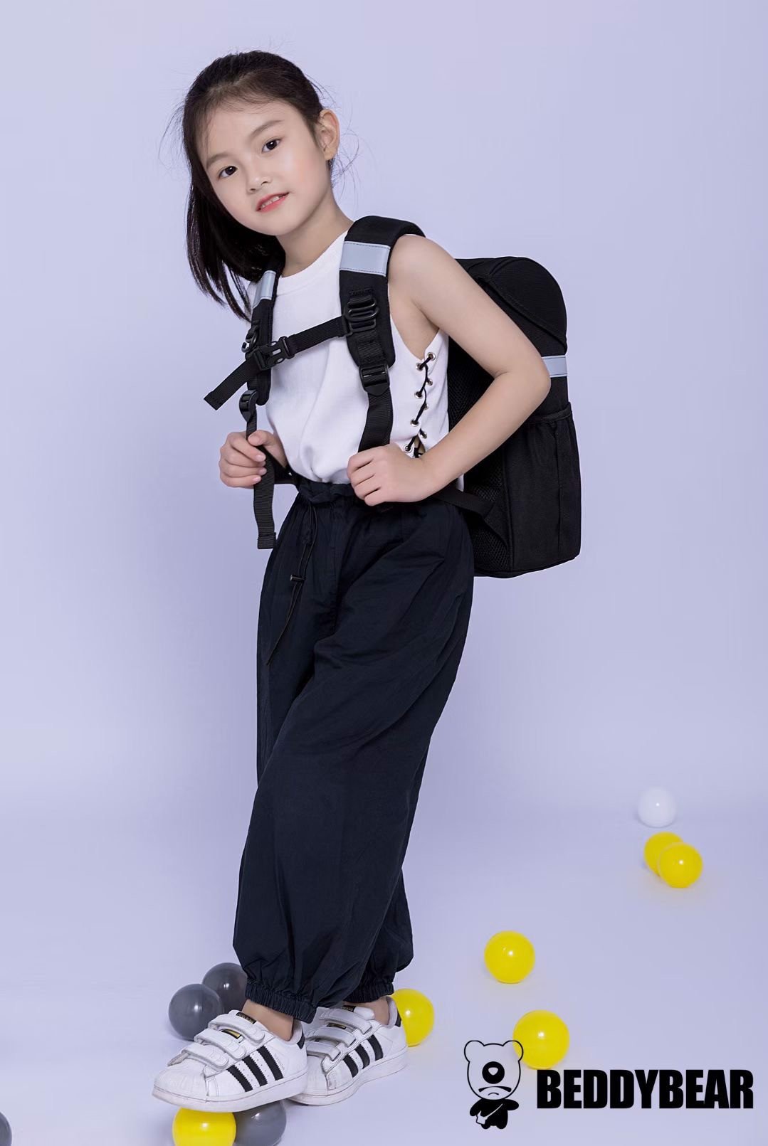 Balo Tiểu Học Chống Gù BEDDYBEAR Schoolbag Khủng Long Cho Bé Từ 6 Tuổi - BF-KHUNGLONG