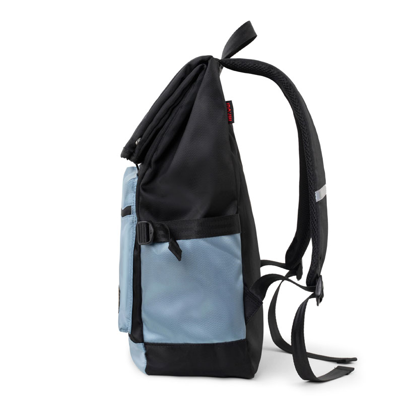 Balo teen MR VUI 1028 laptop 14 inch nắp gập dành cho học sinh sinh viên - Tối giản, vải dày dặn trượt nước