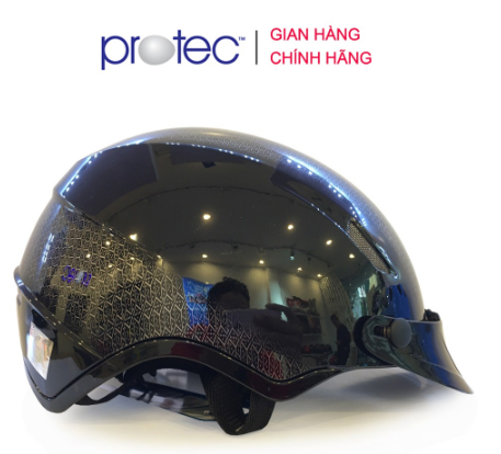 Mũ bảo hiểm thời trang siêu nhẹ Protec IM01, nặng chỉ 415g, mẫu mới, an toàn gấp bội