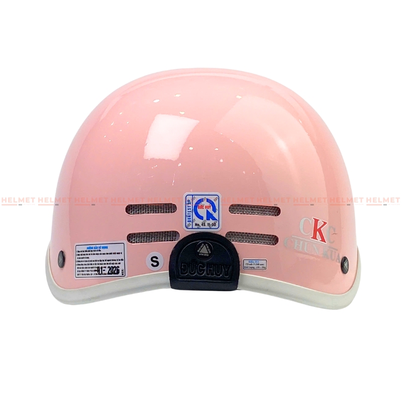 Mũ bảo hiểm cá heo trẻ em ĐỨC HUY CKC 011 chuẩn an toàn - MBH 1/2 nửa đầu êm nhẹ, dễ thương, nhiều màu sắc