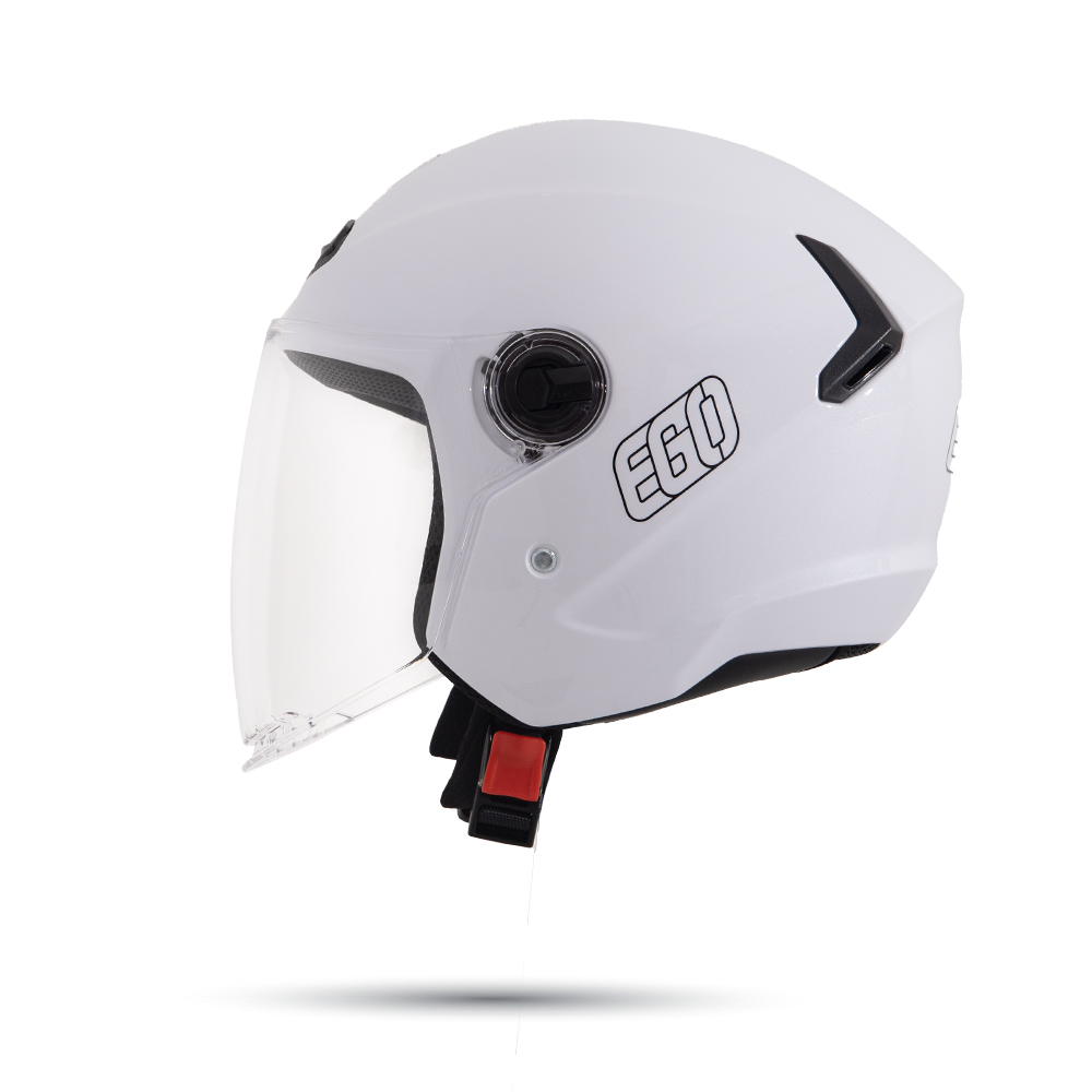 Mũ bảo hiểm 3/4 đầu EGO E-31 có kính cao cấp, độ trong suốt cao - MBH chuẩn an toàn, chắc chắn, thoáng khí