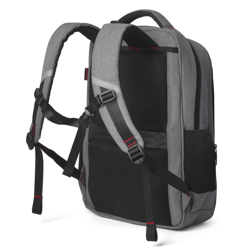 Balo laptop 17 inch MR VUI 963 rộng rãi, nhiều ngăn, có đai gài vali, dây đai ngực tiện lợi - BH dài hạn