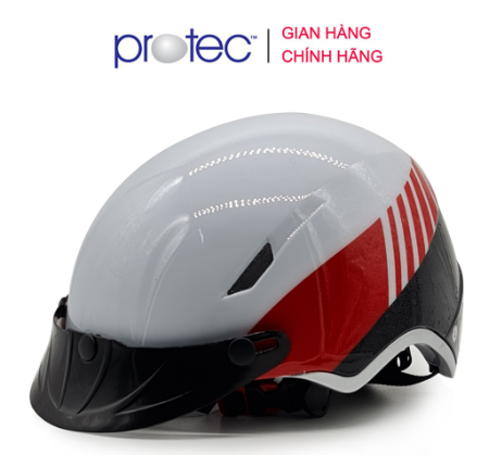 Mũ bảo hiểm thời trang siêu nhẹ Protec IM01, nặng chỉ 415g, mẫu mới, an toàn gấp bội