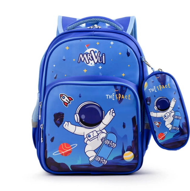 Balo Học Sinh Tiểu Học Dành Cho Bé Trai Lớp 1-3 MR VUI 947