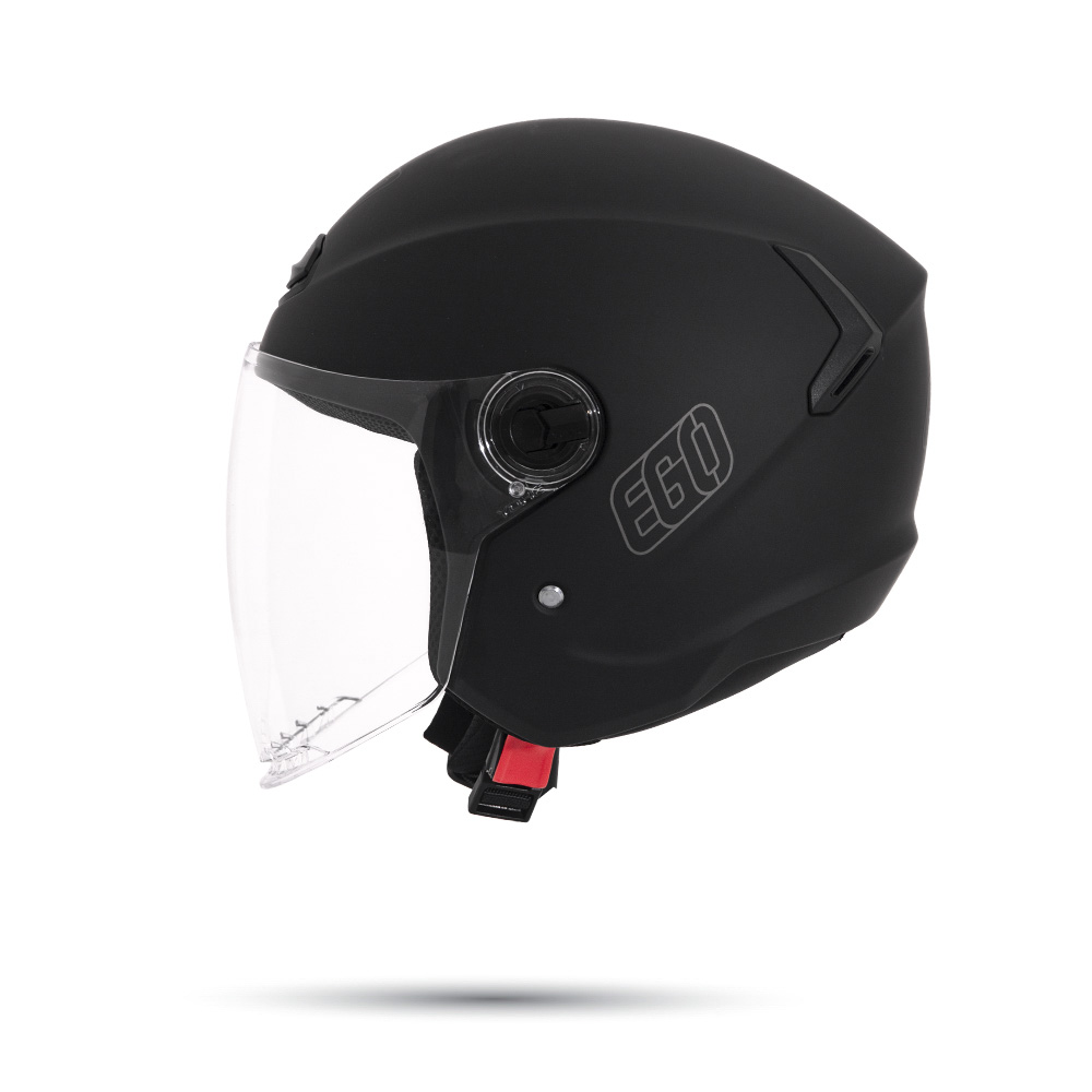 Mũ bảo hiểm 3/4 đầu EGO E-31 có kính cao cấp, độ trong suốt cao - MBH chuẩn an toàn, chắc chắn, thoáng khí