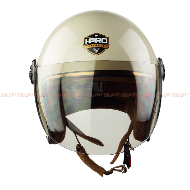 Mũ bảo hiểm 3/4 đầu có kính HPRO HP04K unisex - MBH hiện đại, tối giản, chuẩn an toàn, form ôm gọn nam nữ