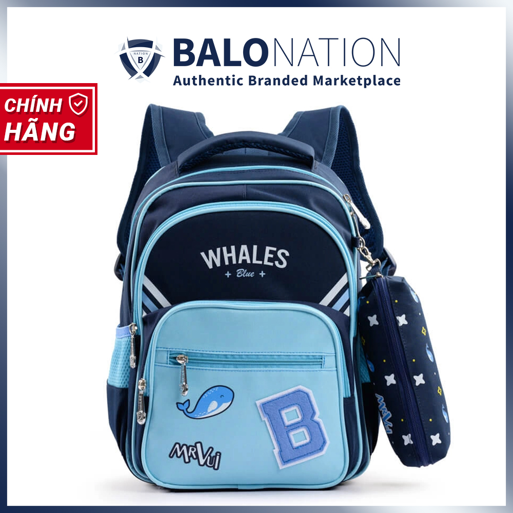 Balo Chống Gù Dành Cho Bé Trai Bé Gái Học Sinh Tiểu Học Lớp 1-3 MR VUI 962 - tại Balonation.vn