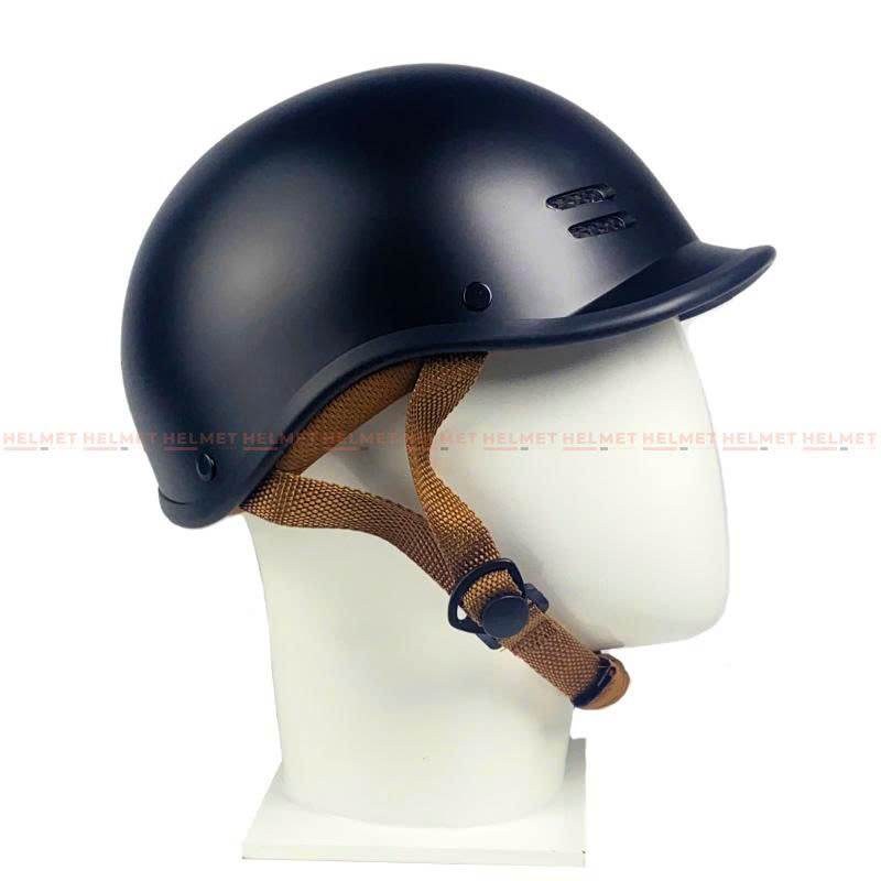Mũ bảo hiểm cá heo 1/2 đầu MINHO - Thoáng khí, MBH nửa đầu thời trang, hot trend
