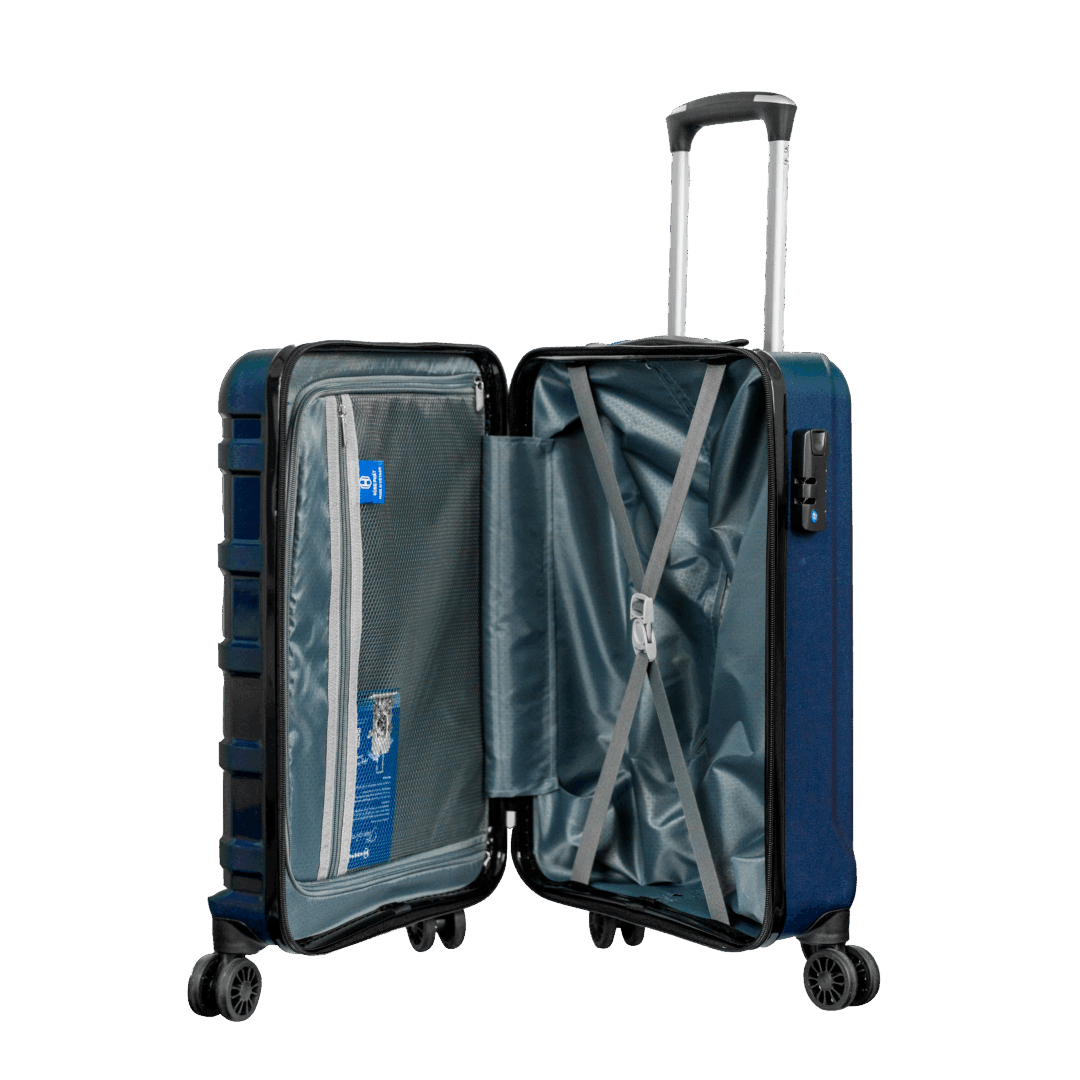 Vali nhựa size xách tay 20 inch HÙNG PHÁT PP 680 - Gọn nhẹ, chống bể vỡ