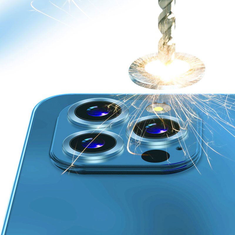 Cường lực chống va đập Camera Mipow Glass Alumium for Iphone 13 Pro/ 13 ProMax BJ305