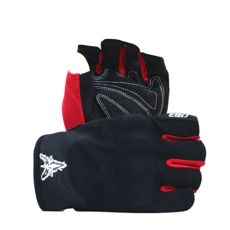 Găng tay bảo hộ nam nữ EGO EMG-1 ngắn ngón gù - Bao tay hở ngón giảm độ ma sát bàn tay, độ rung tay cầm