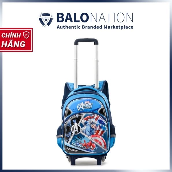 Balo kéo bé trai Mr Vui 932 phù hợp cho học sinh tiểu học lớp 1-3