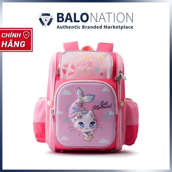 Balo Chống Gù Học Sinh Tiểu Học Bé Gái Lớp 1-4 MR VUI 969