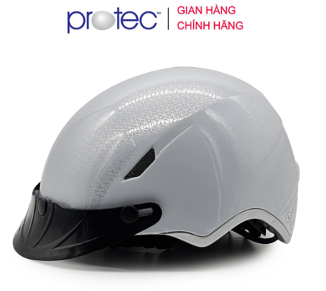 Mũ bảo hiểm thời trang siêu nhẹ Protec IM01, nặng chỉ 415g, mẫu mới, an toàn gấp bội