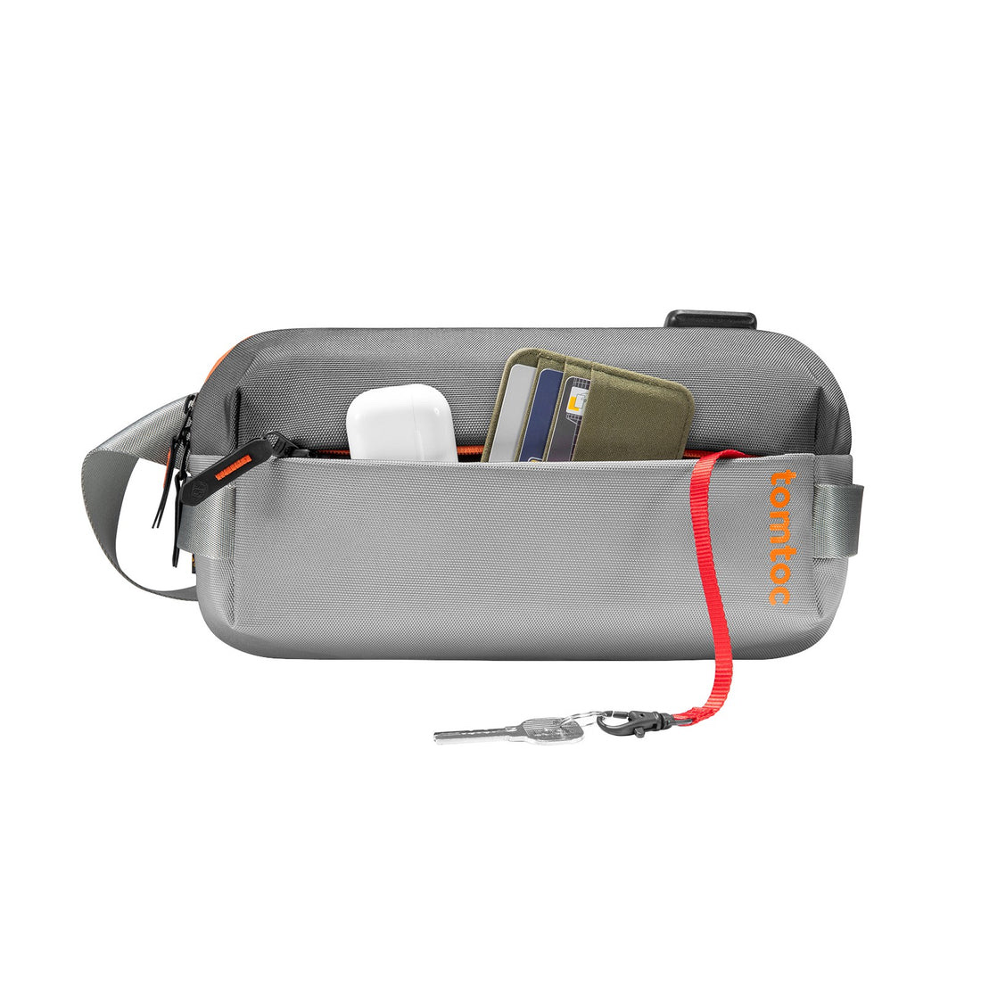 Túi Đeo Chéo TOMTOC Lightweight Codura Sling Bag T21S1G1 Gray