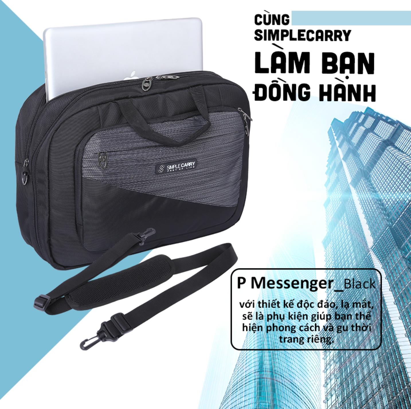 Cặp Laptop 15.6 inch SIMPLECARRY P MESSENGER