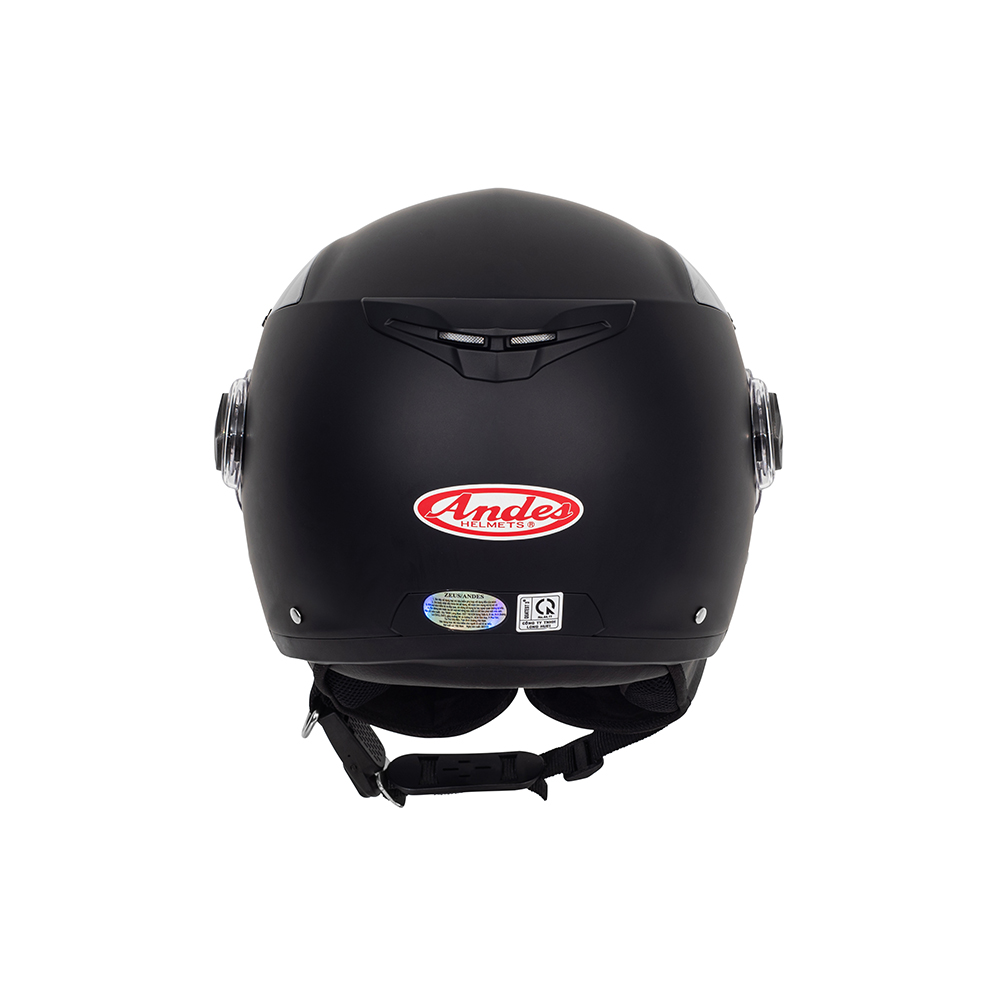 Mũ Bảo Hiểm Andes 3/4 Đầu Có 2 Kính 3S219C-Nhám