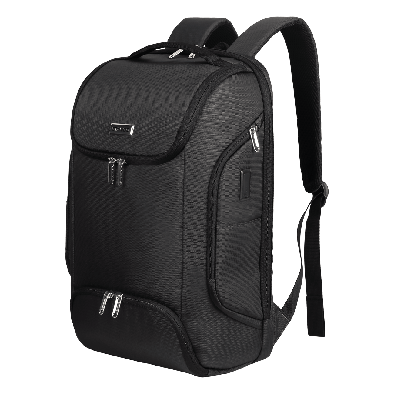 [CHÍNH HÃNG] Balo laptop 15.6 inch STARGO Majesta - Tích hợp cổng sạc USB, có ngăn chống sốc riêng, trượt nước dày dặn