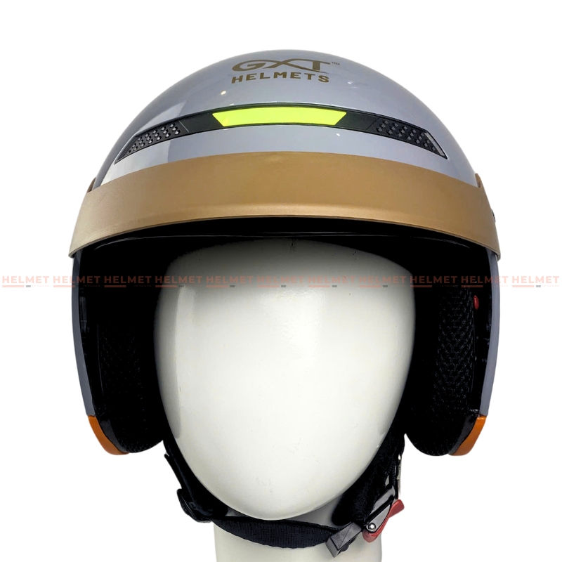 Mũ bảo hiểm 3/4 đầu GXT 139 kính âm - MBH chuẩn an toàn, tích hợp dải phản quang, phong cách retro, cá tính