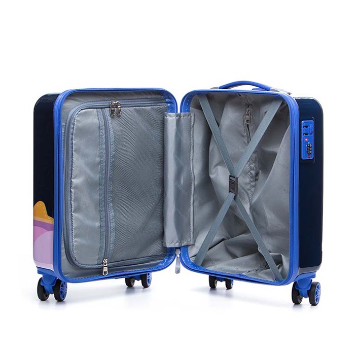 Vali Kéo Nhựa Cho Bé Size Xách Tay BEDDYBEAR In Hình Dập Nổi 3D Cừu 17 inch LV-CUU