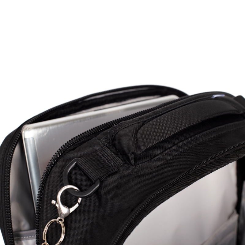 Balo laptop 17 inch LUGBRO Jamboree - Sức chứa lớn, nhiều ngăn, vải trượt nước, đai gài vali, cổng dây sạc