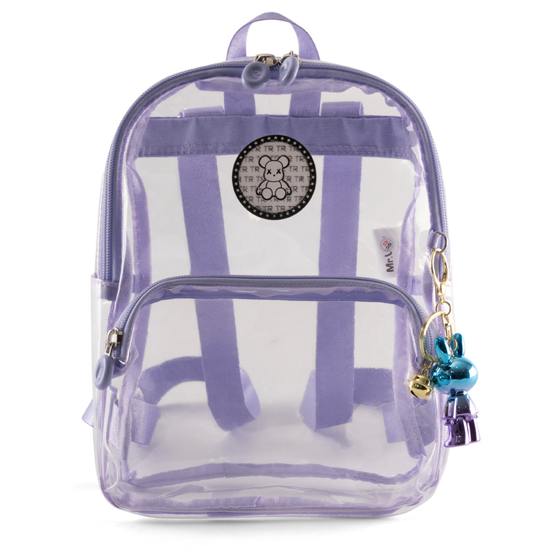 Balo teen mini trong suốt MR VUI 1010 siêu nhẹ nhỏ gọn độc đáo thời trang, chống thấm hiệu quả