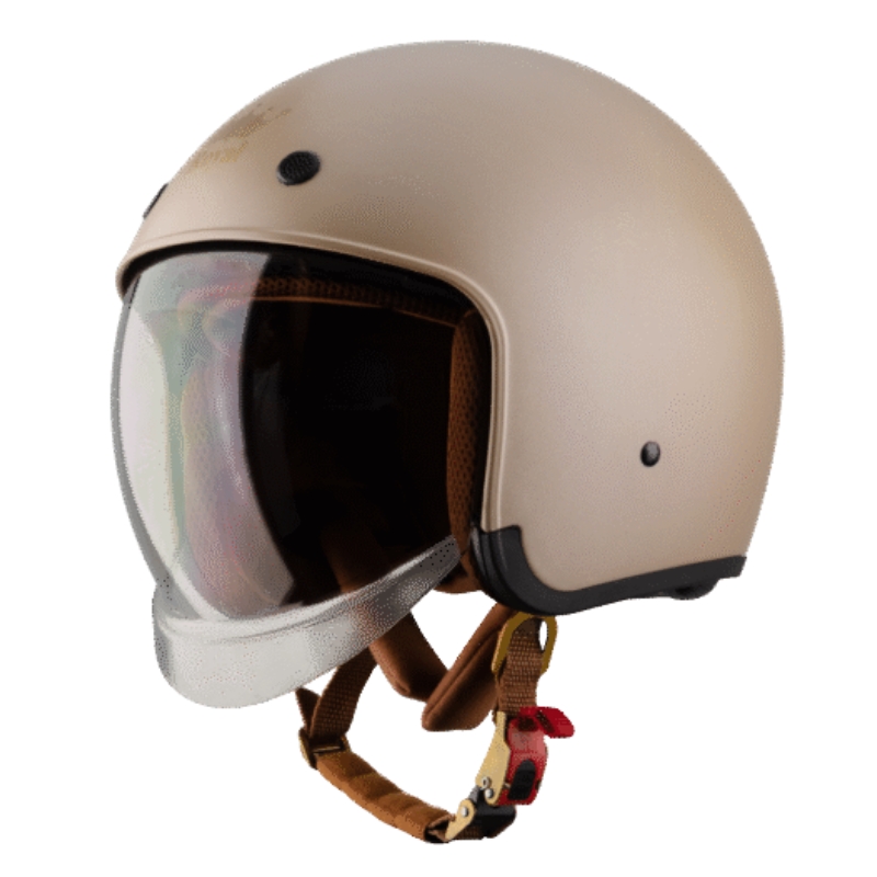 Mũ bảo hiểm 3/4 đầu kính âm ROYAL M139 trơn - MBH giấu kính unisex chuẩn an toàn, chịu va đập mạnh