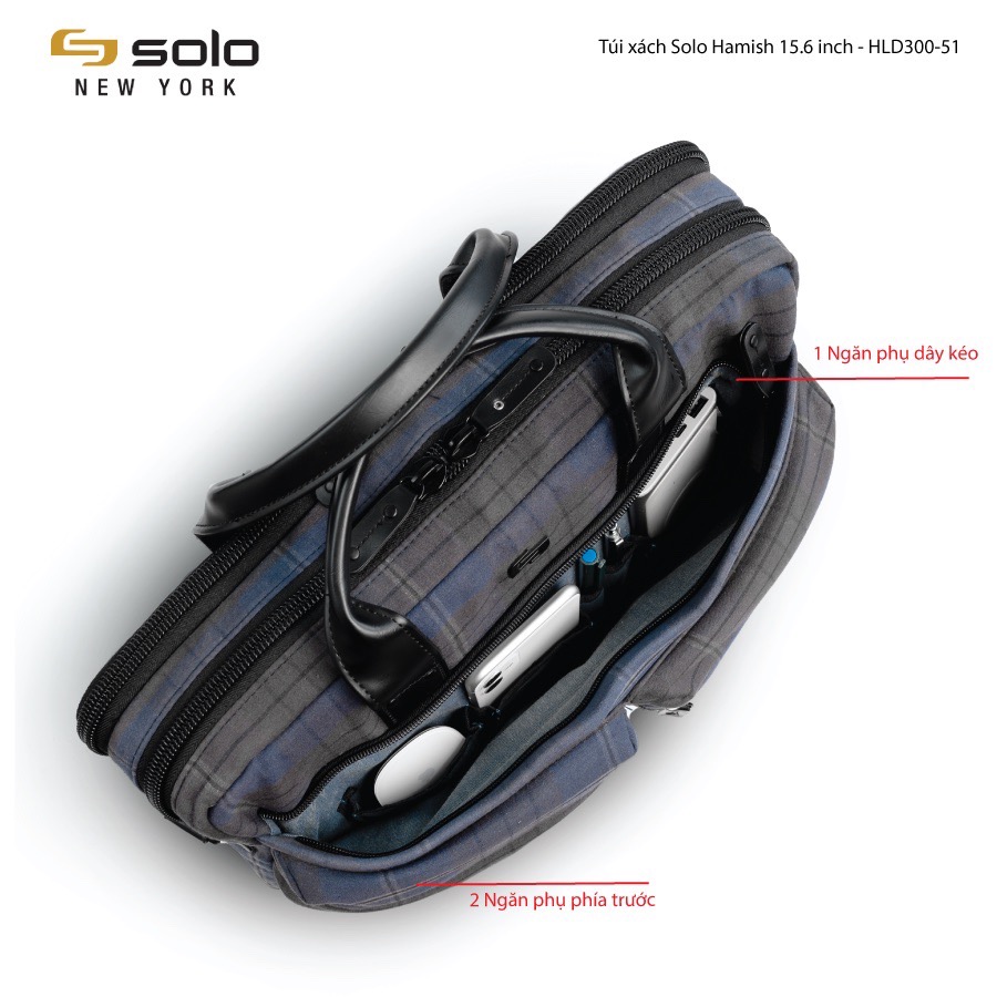 Cặp / Túi Xách Laptop SOLO Hamish Briefcase 15.6 inch