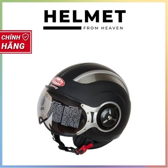 Mũ Bảo Hiểm Andes 3/4 Đầu Có Luxury 218-Nhám