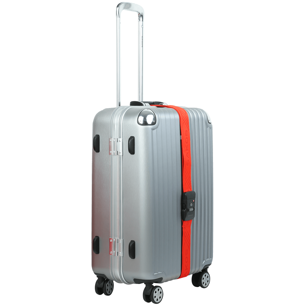 Dây Đai Khóa Hành Lý SAKOS KING LOCK 1 Chiều Có Khóa Số An Ninh TSA